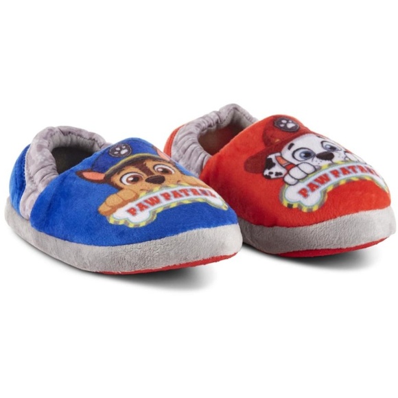 Free Paw Patrol Chase & Marshall Slippers NWT - Picture 1 of 2